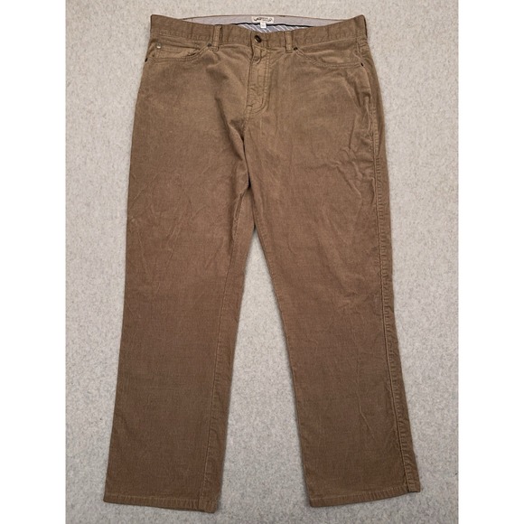 Peter Millar Pants Men's 36x28‎ Brown Corduroy Superior Soft Stretch Golf Preppy - Picture 1 of 11
